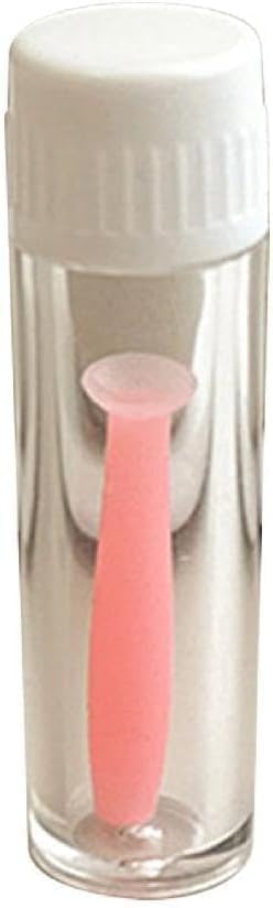 Red contact lens insertion tool full view