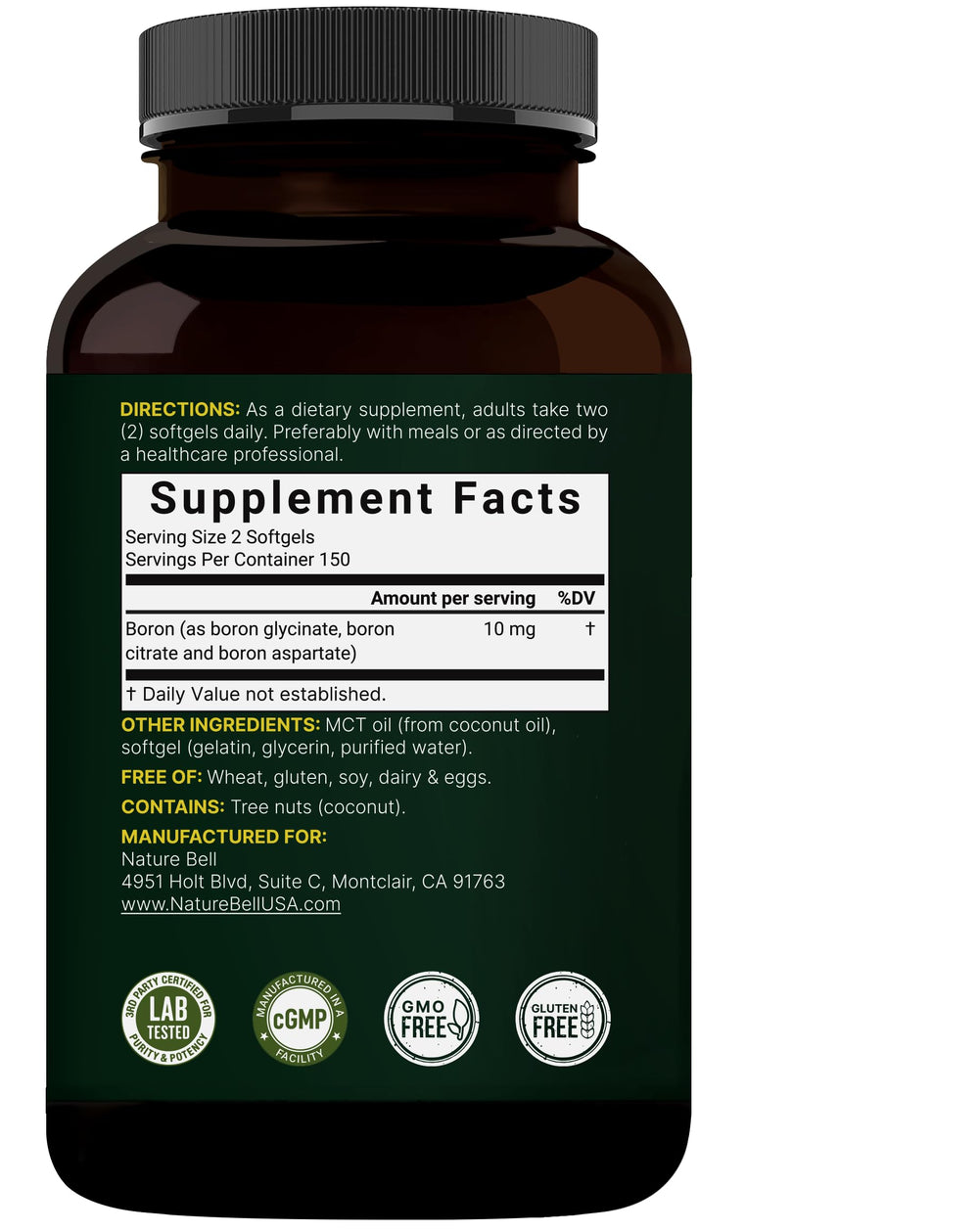 Pure ingredients free from common allergens