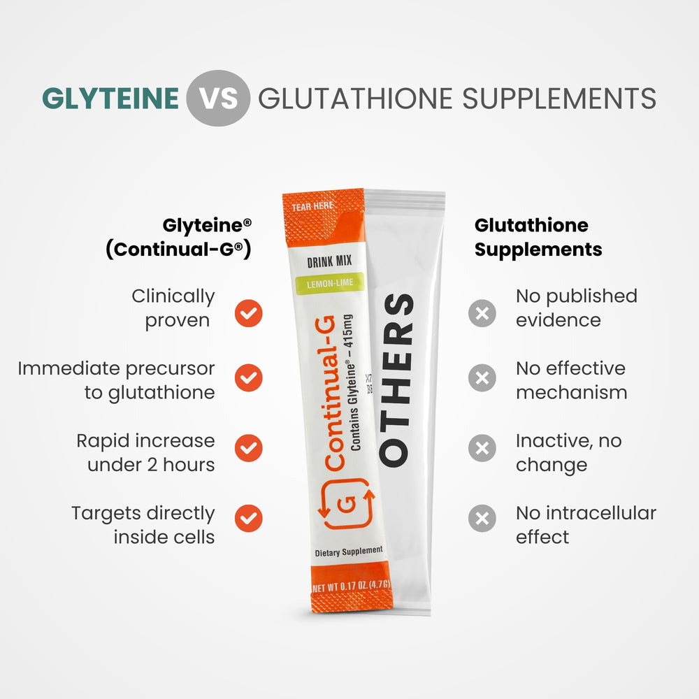 Glutathione antioxidant concept illustration