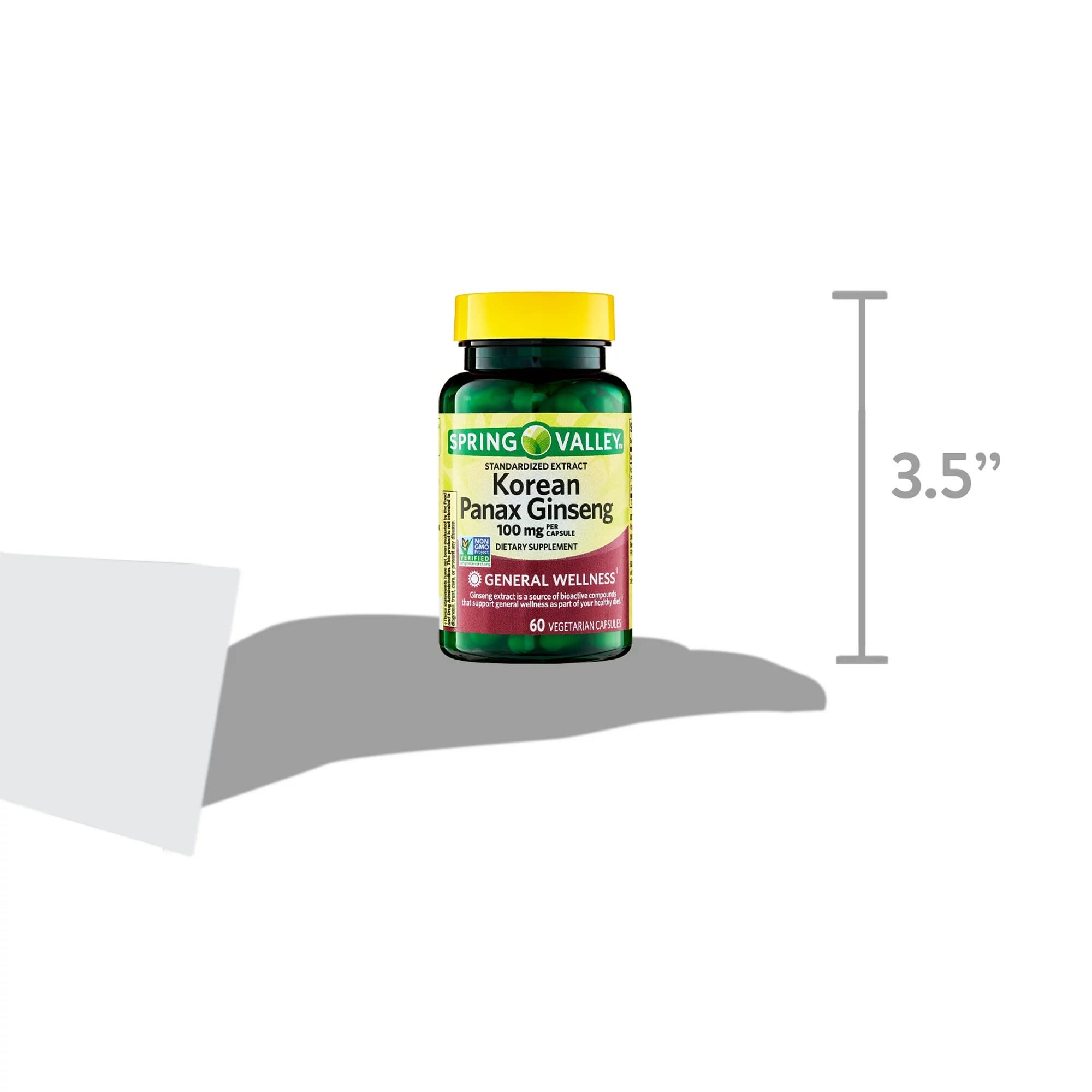 Capsules spilling from bottle to illustrate product contents