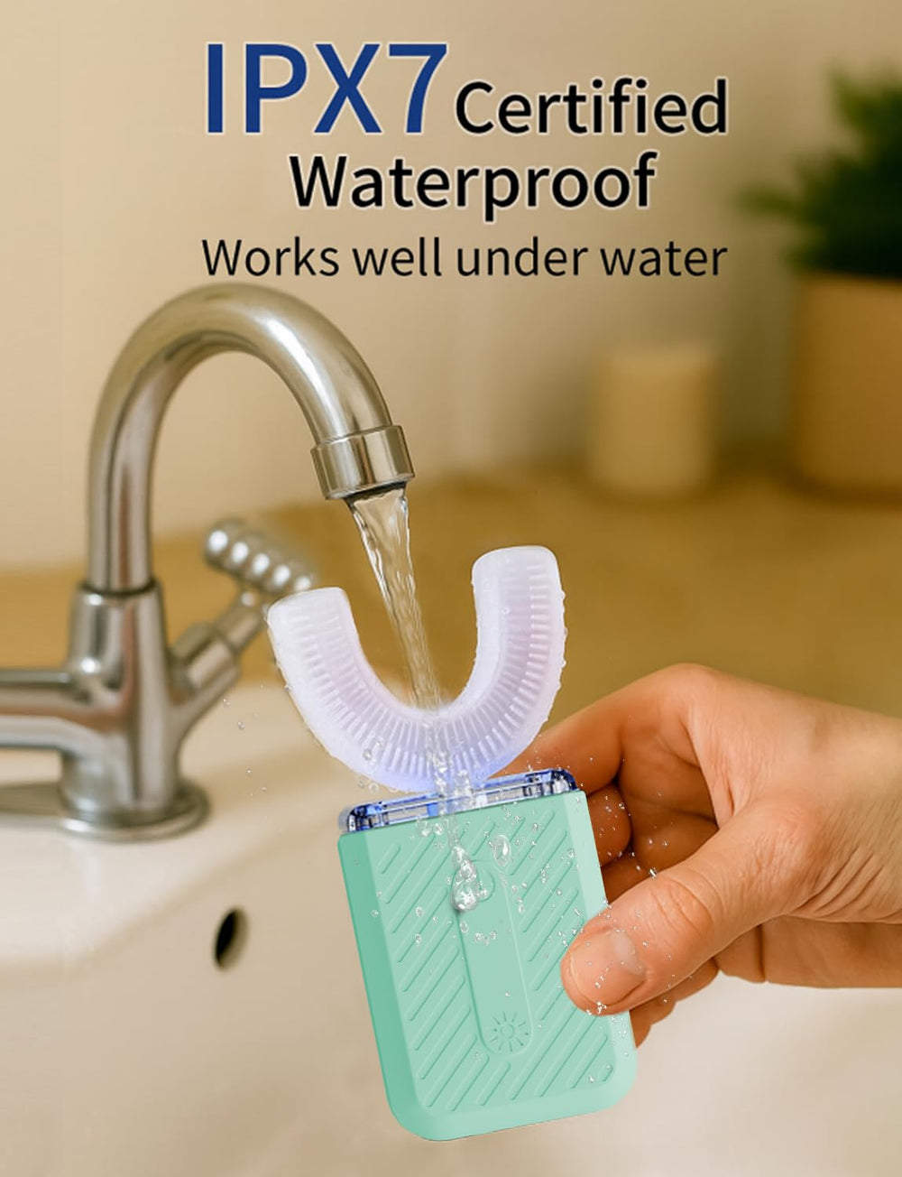 Dock charging base for COOBST U-shaped toothbrush