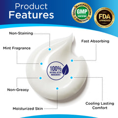 Menthol cooling action for joints and muscles