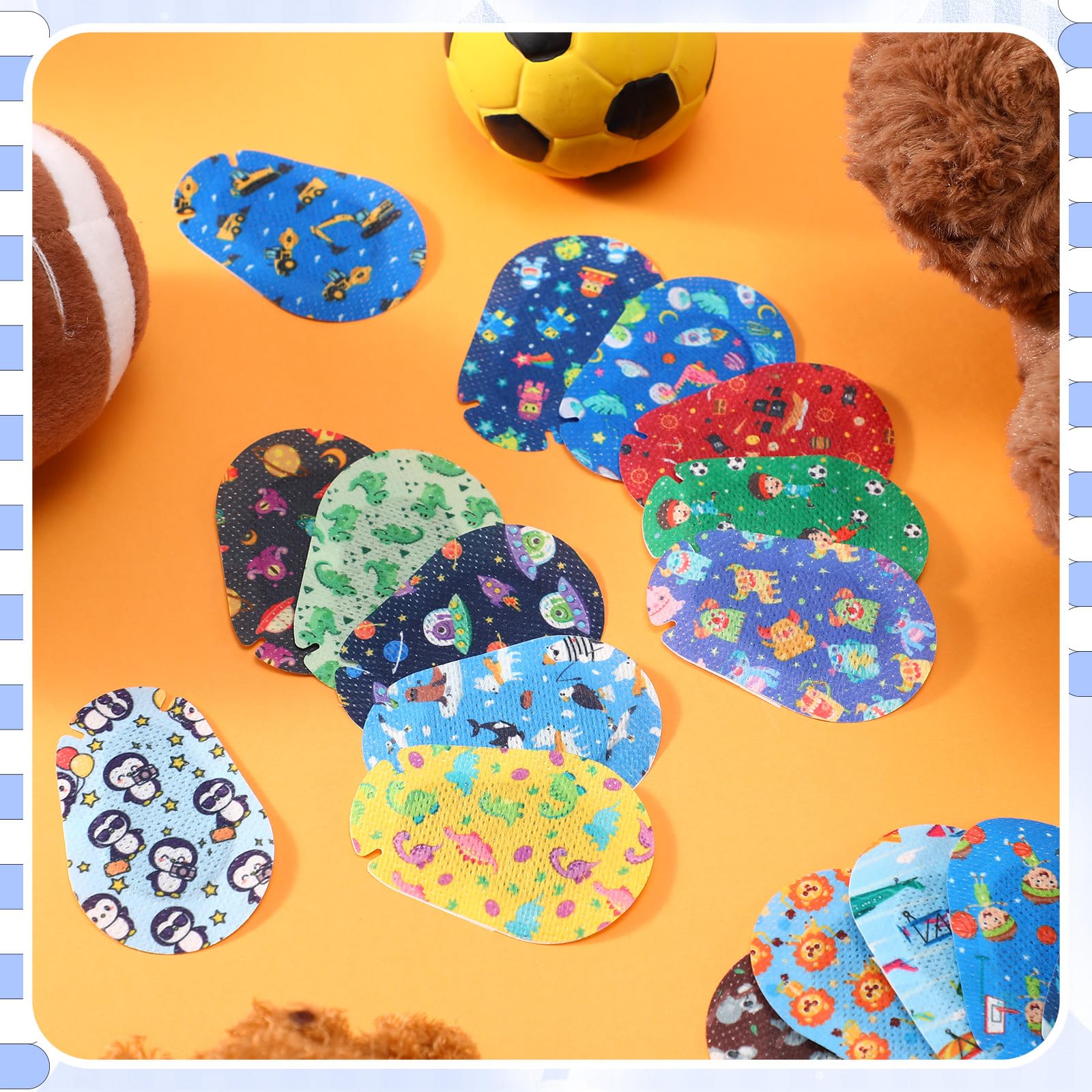 Disposable eye patches for toddlers - bulk pack