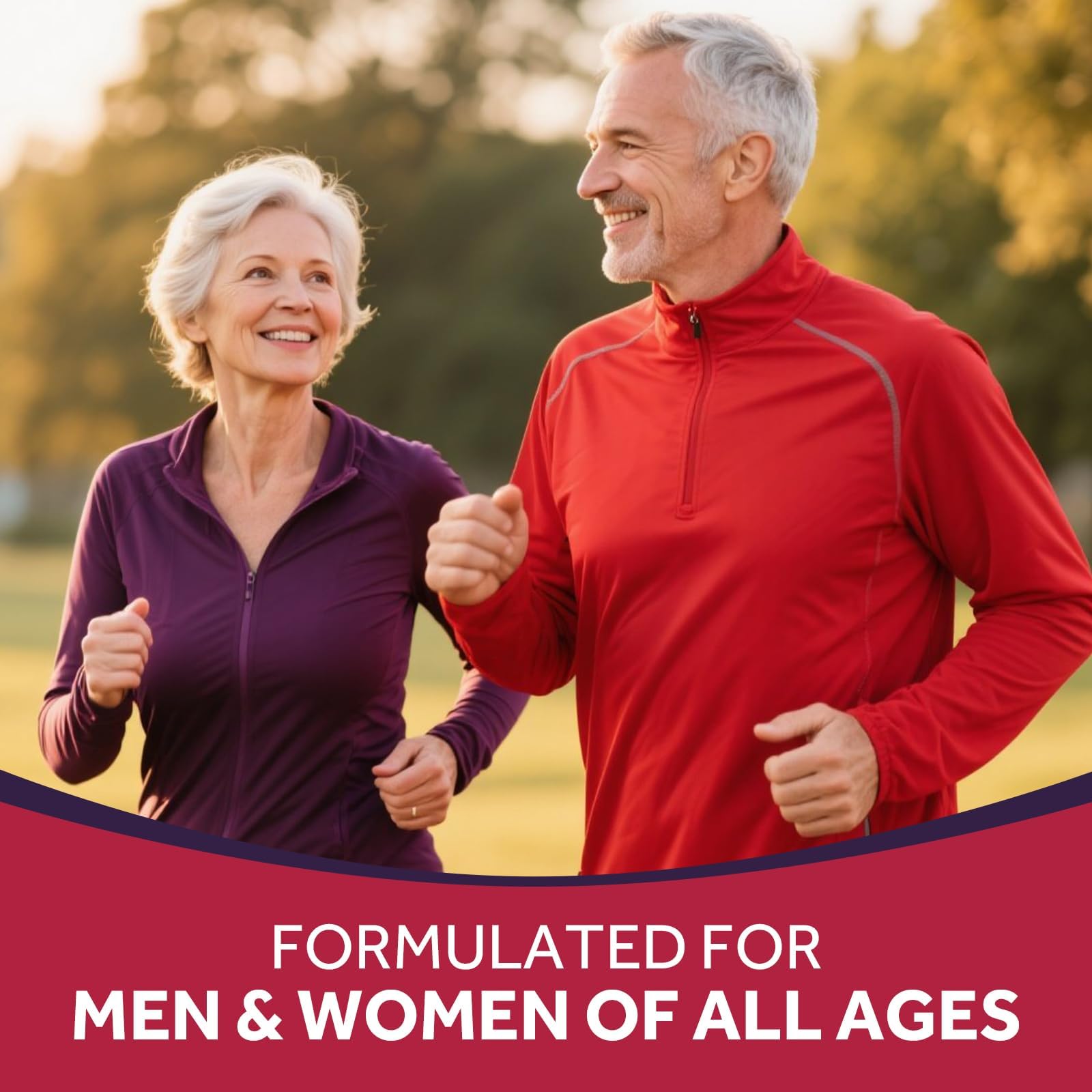 Active lifestyle image representing energy and heart health