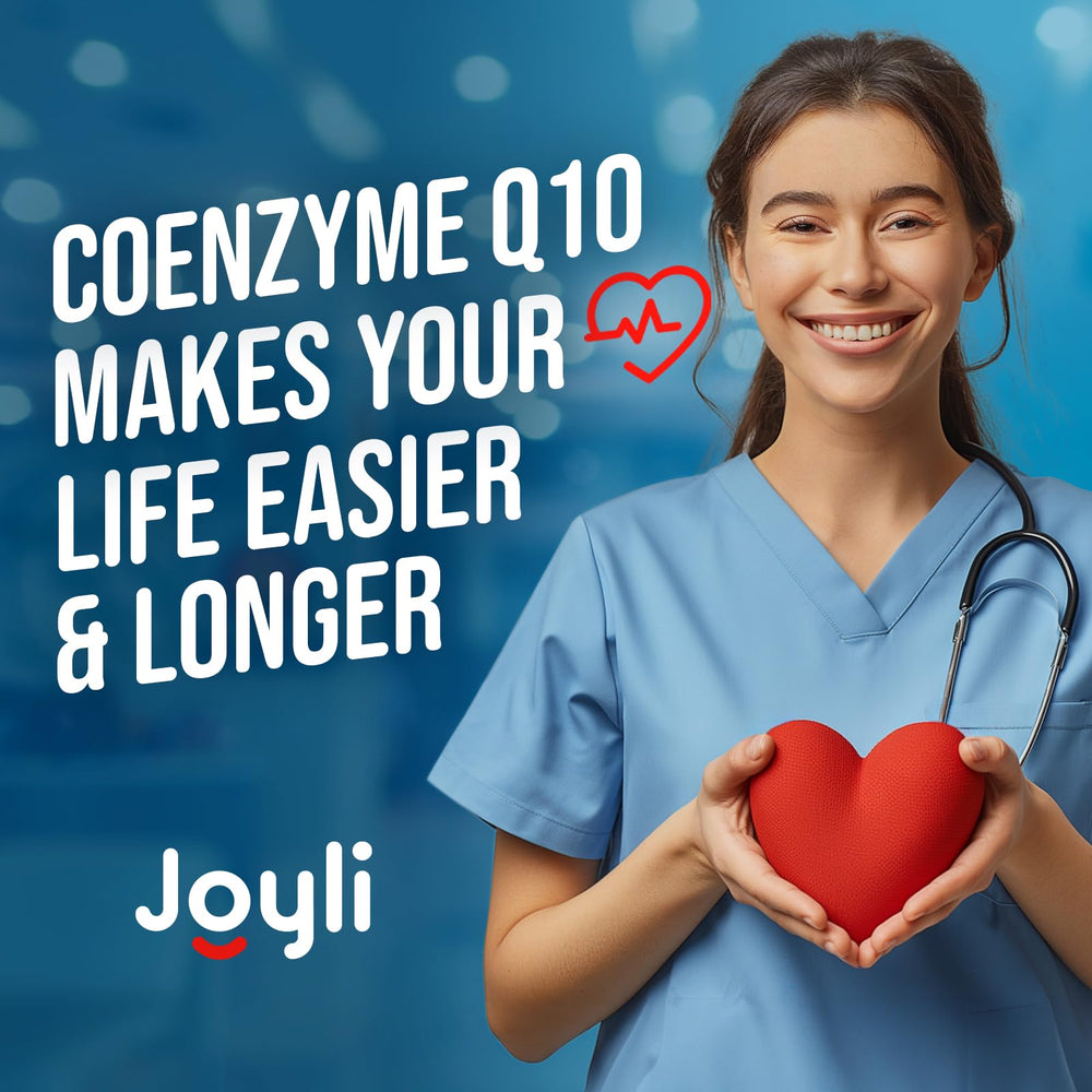 Illustration of circulatory health improvement with CoQ10