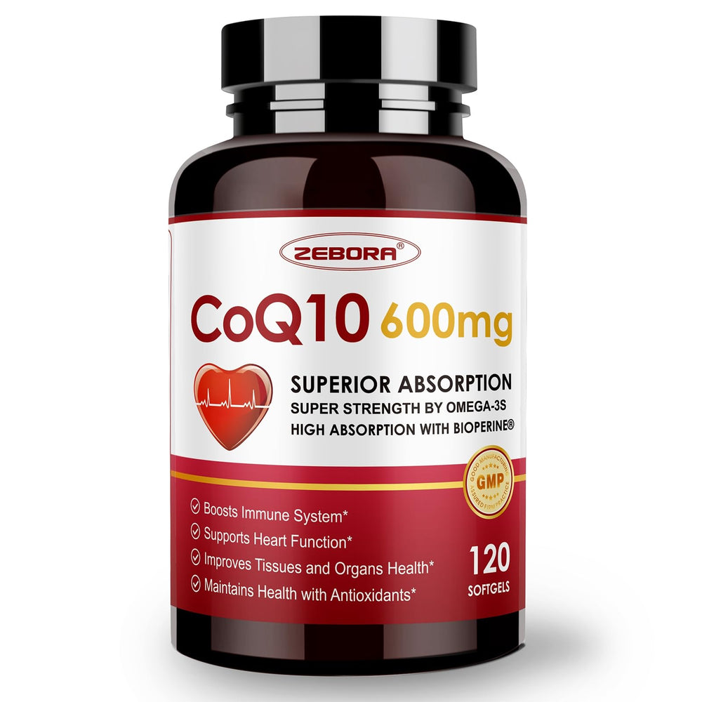 CoQ10 600mg softgels – hero image