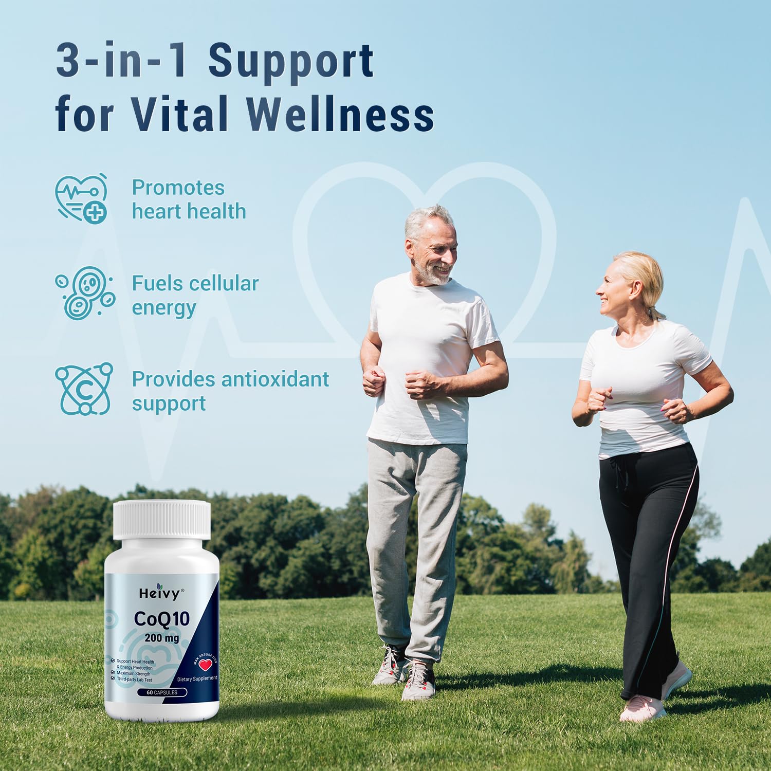 Antioxidant defense with CoQ10