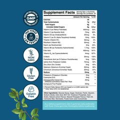 Gummies with CoQ10 and ashwagandha for energy and immunity