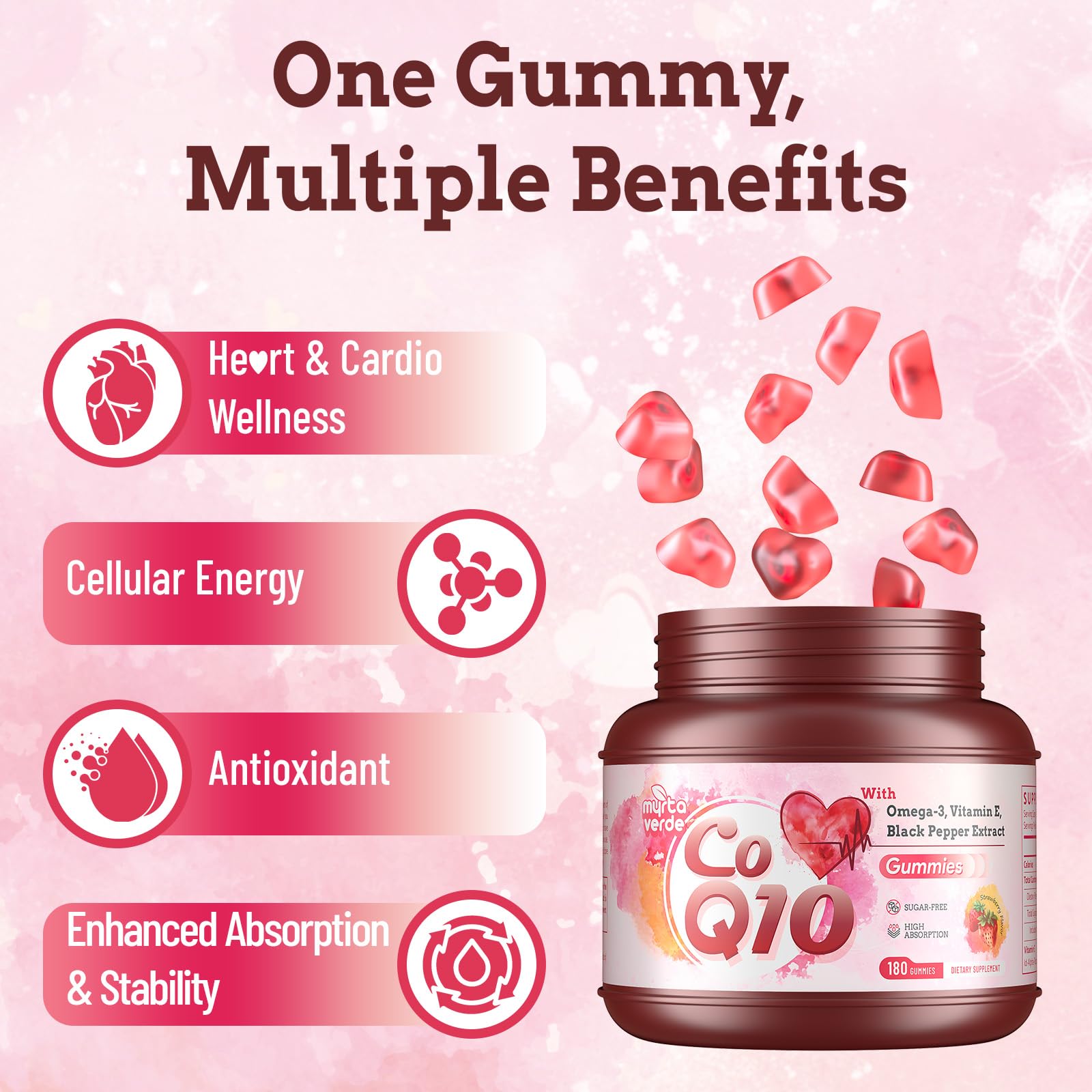 Concept image showing sugar-free and no bitter aftertaste