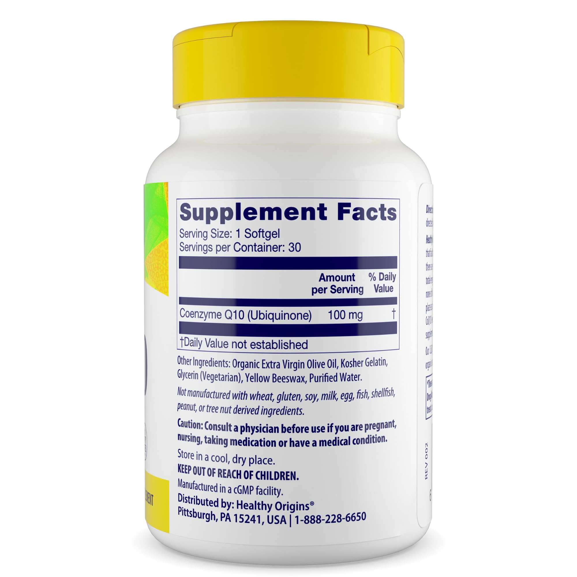 CoQ10 supports heart health and sustained energy