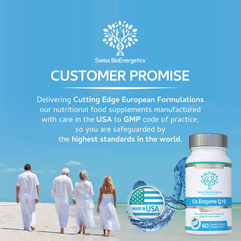 Non-GMO, lactose-free, dairy-free CoQ10 capsule