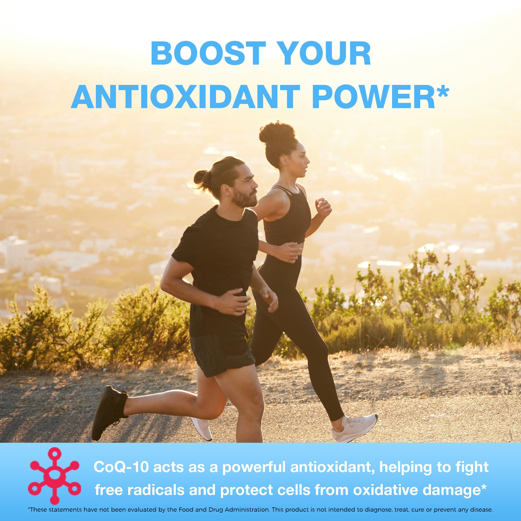 Vitamin World CoQ10 rapid-release softgels packaging