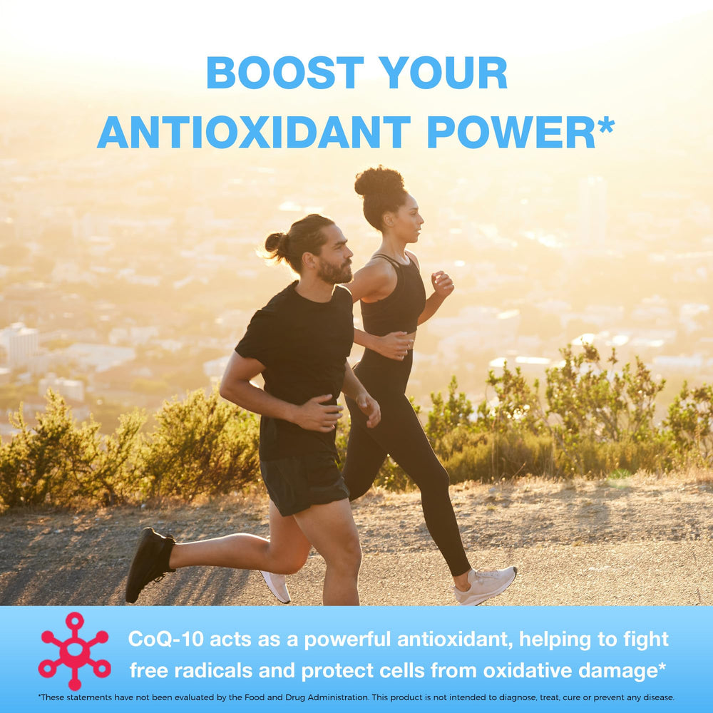 Vitamin World CoQ10 rapid-release softgels packaging