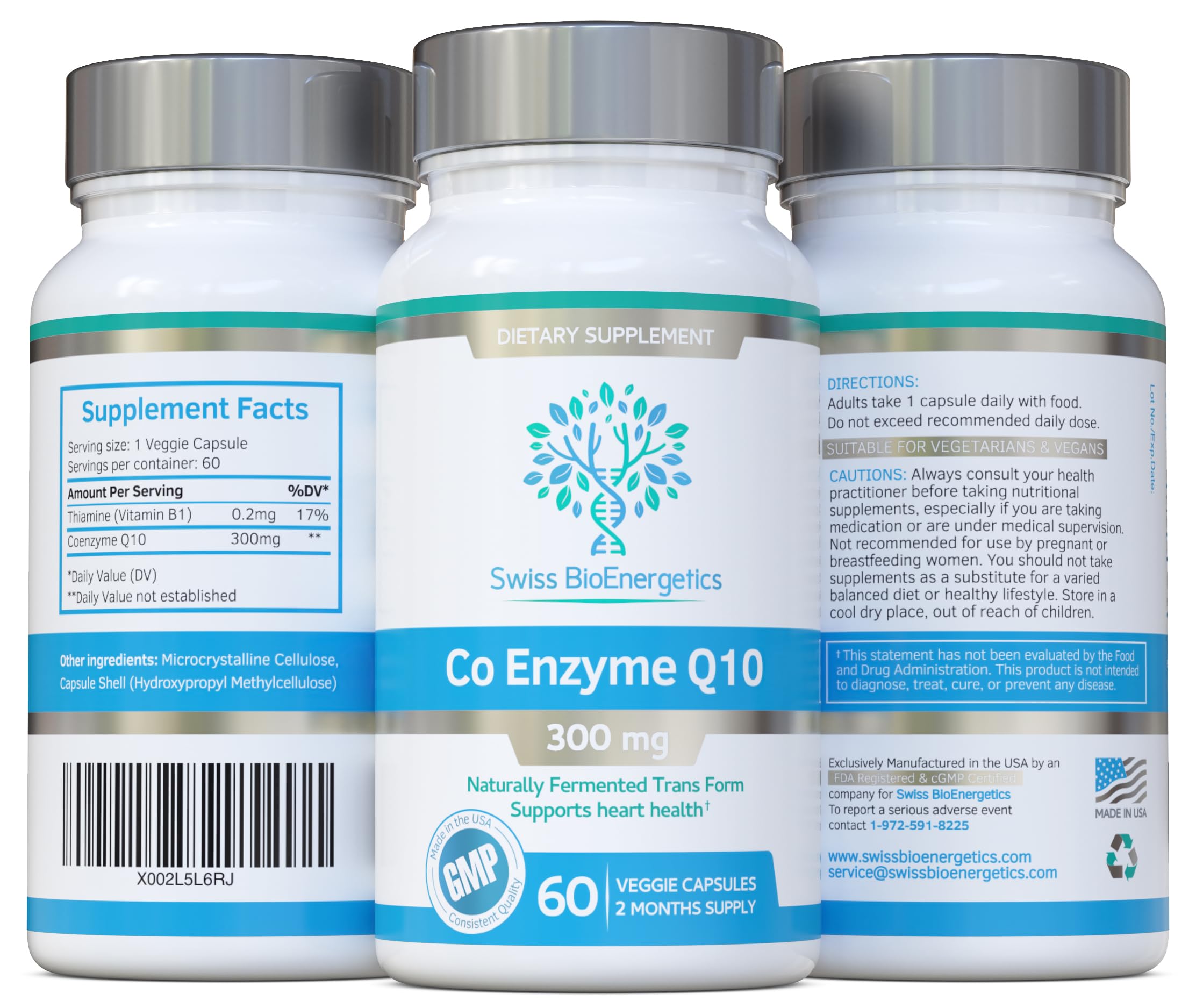 US manufactured in accordance with cGMP standards