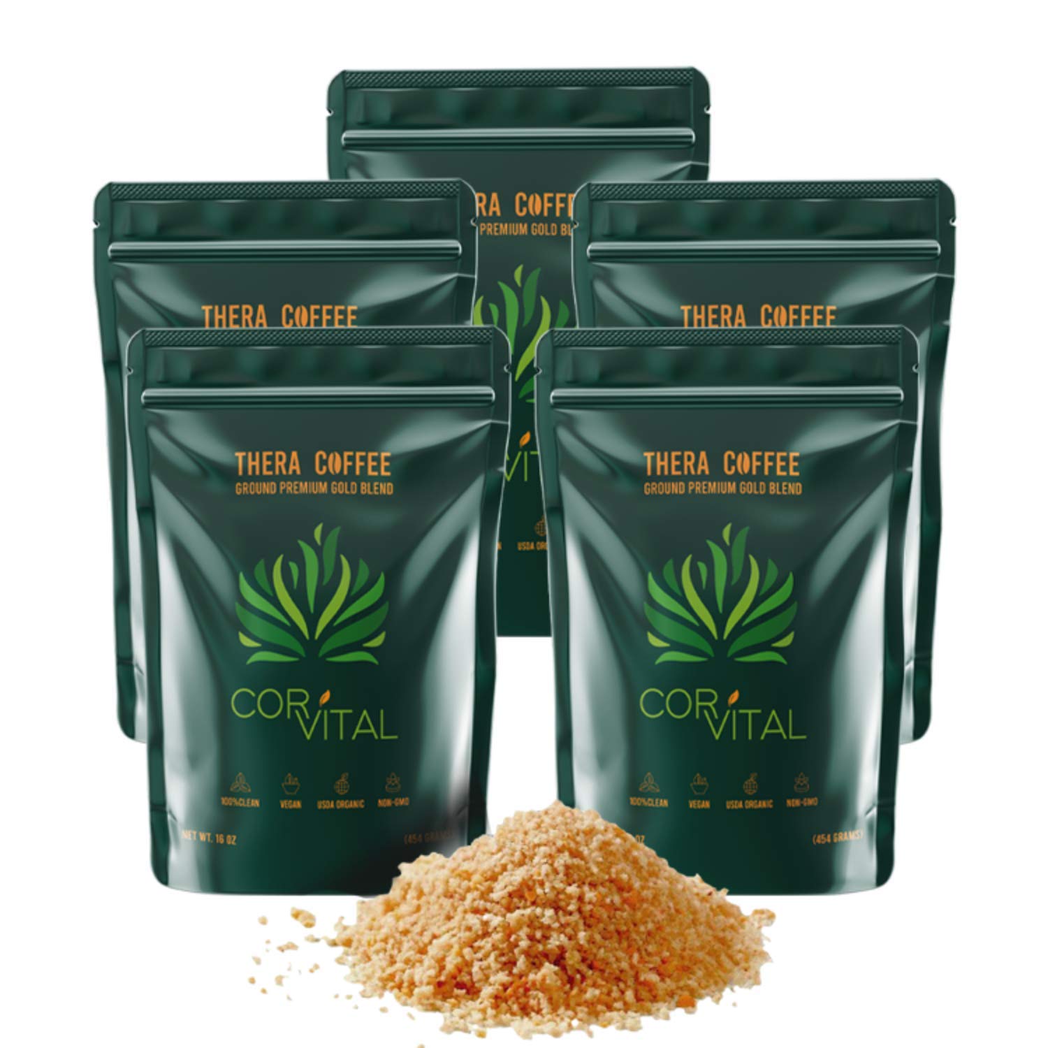 Cor-Vital 5lb Organic Coffee Enema packaging