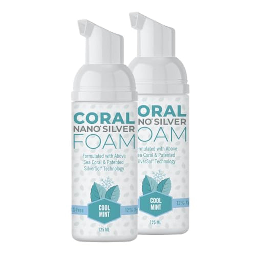 Coral Nano Silver Foaming Toothpaste 4oz product shot