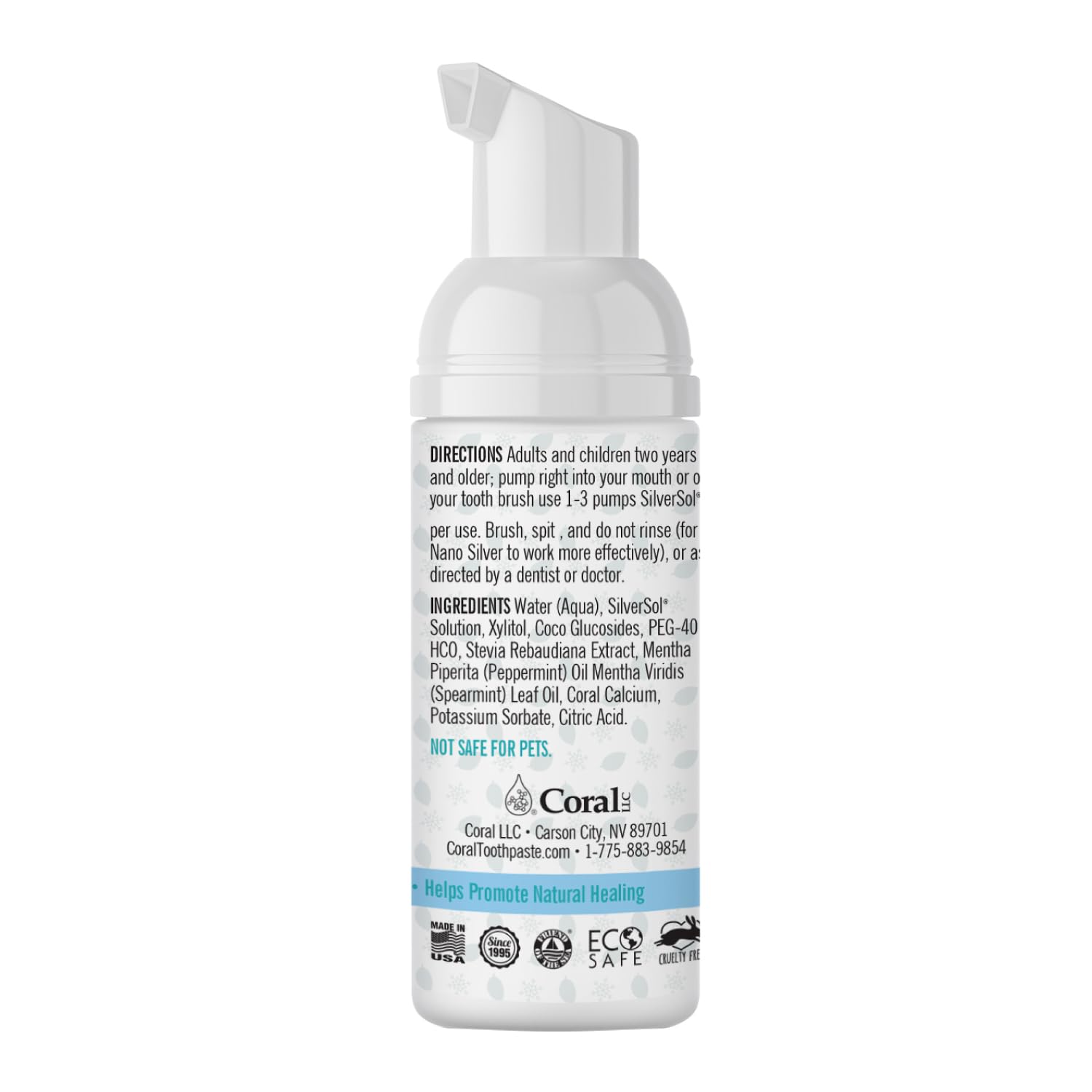 Peppermint oil and xylitol elements in toothpaste