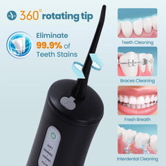 20-120 PSI pressure range for braces, implants, and gums