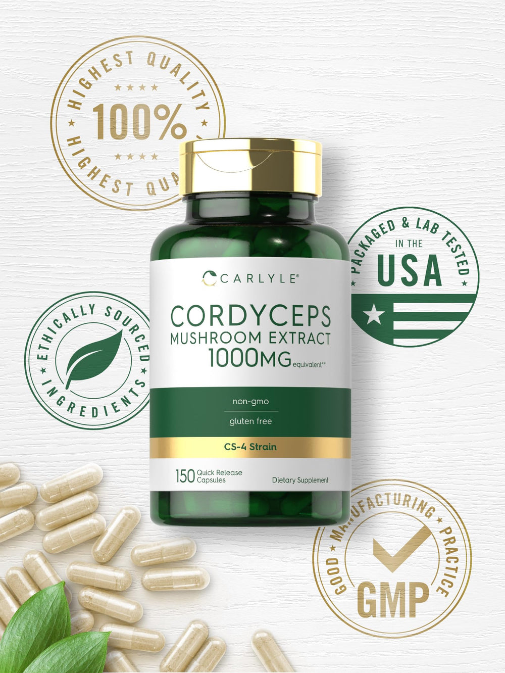 Cordyceps CS-4 benefits graphic
