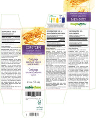 Cordyceps sinensis liquid extract drops bottle.