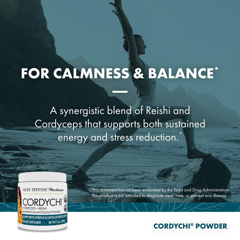 3.5 oz jar of CordyChi Powder
