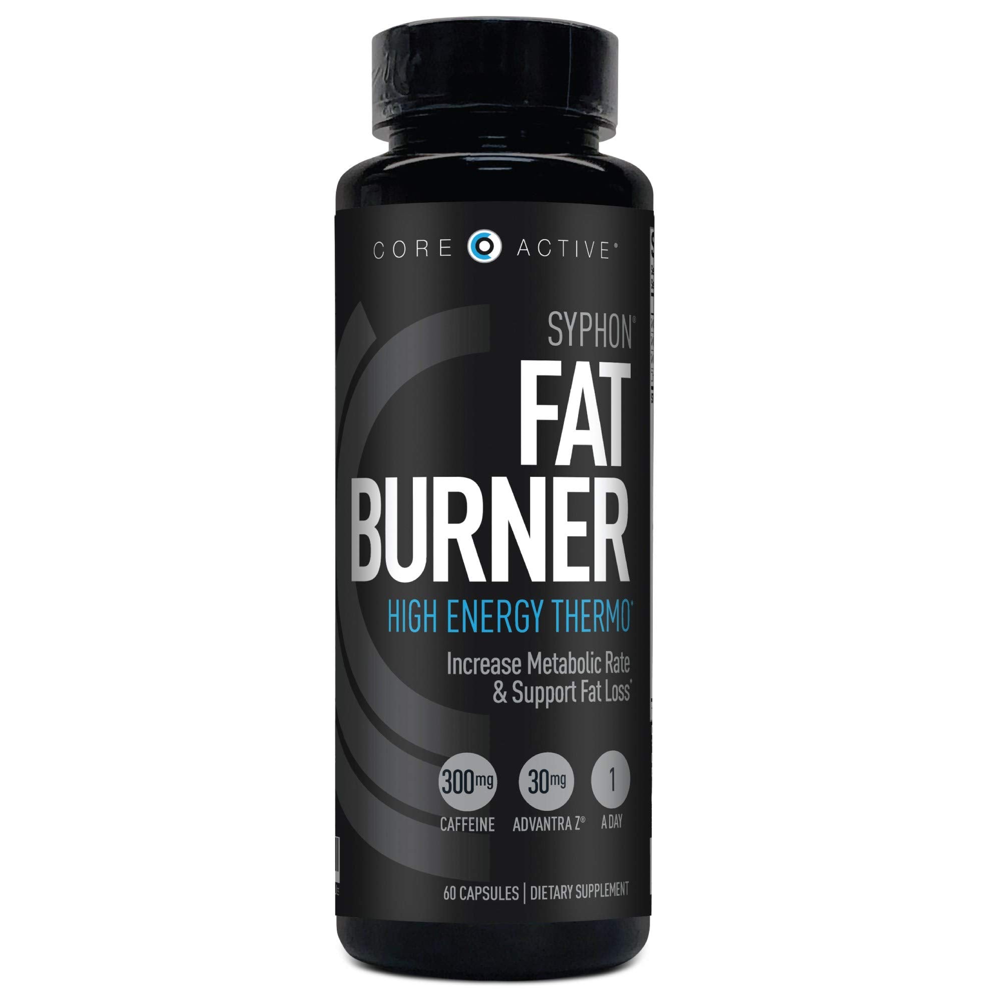 Core Active Syphon thermogenic fat burner bottle - front view
