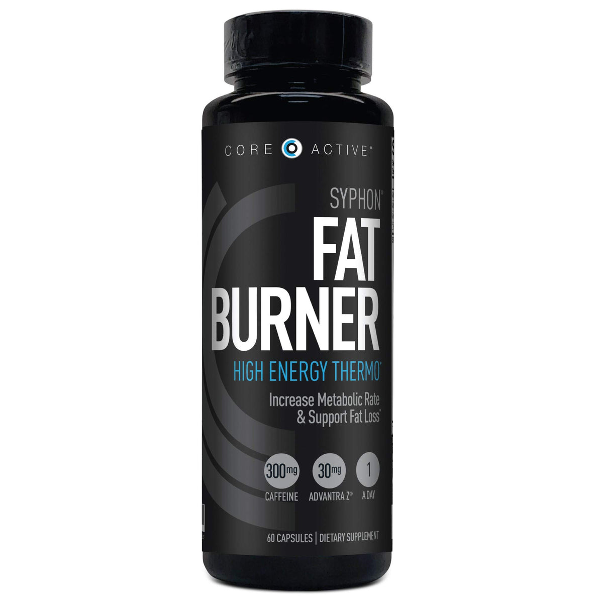 Core Active Syphon thermogenic fat burner bottle - front view