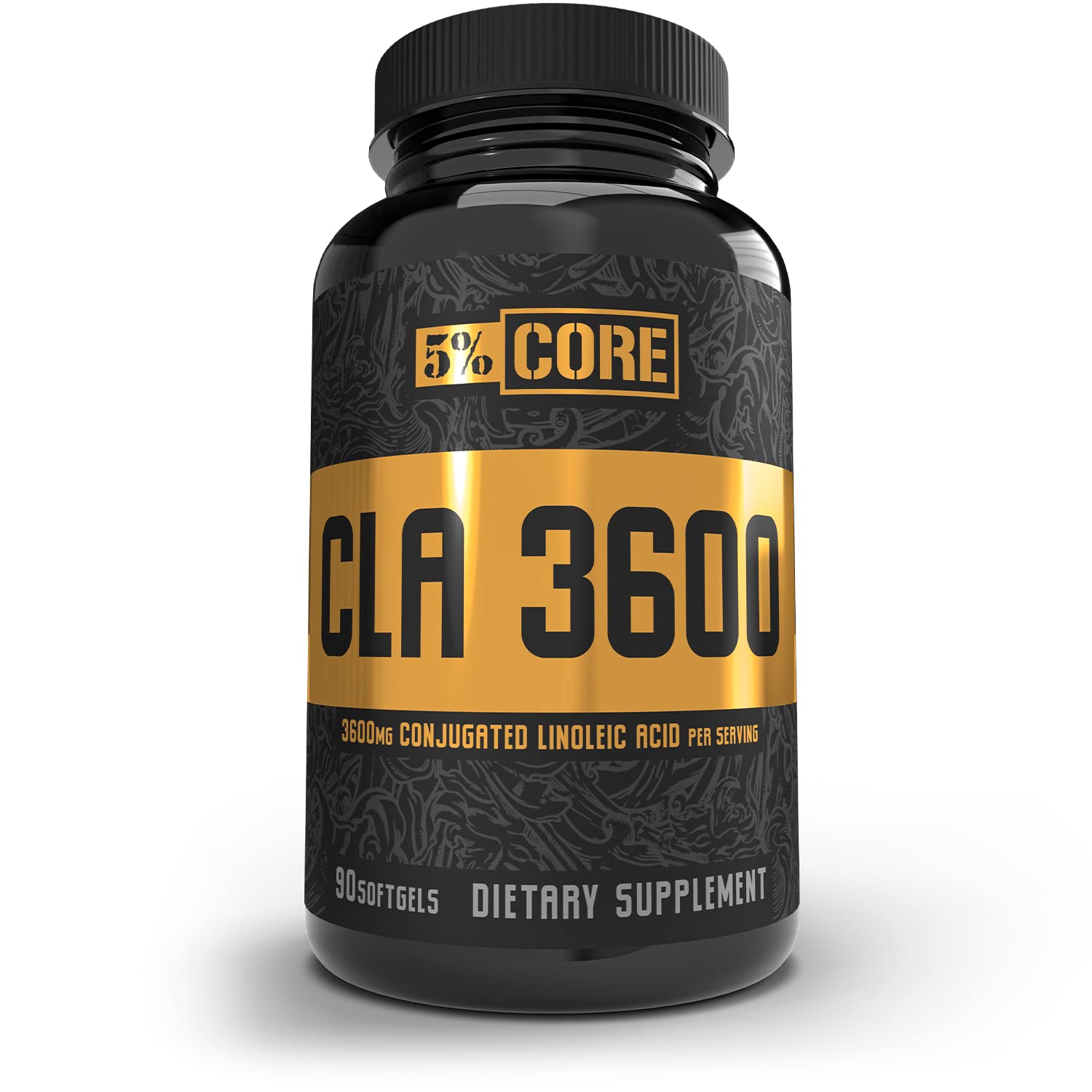 5% Nutrition Core CLA bottle - front view