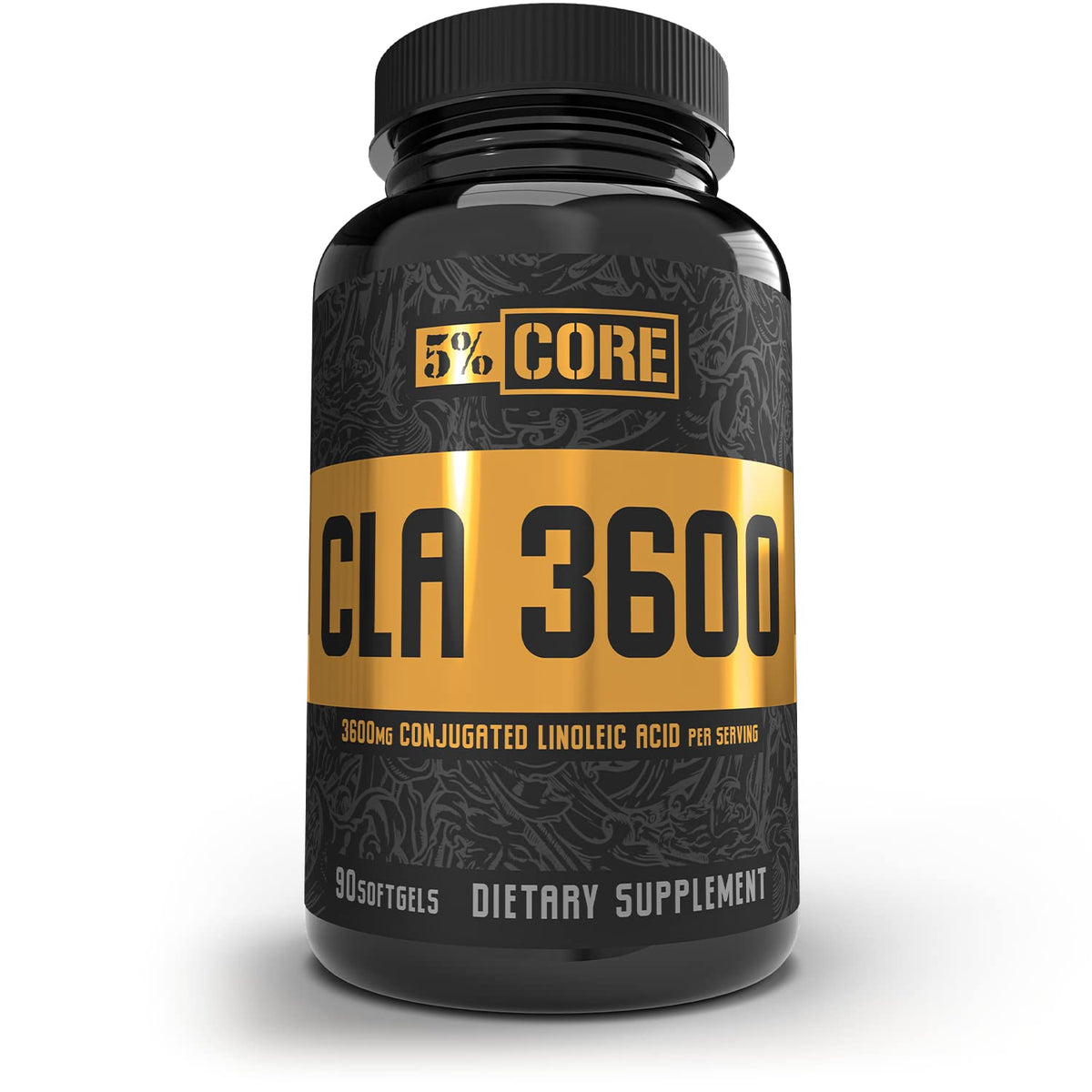 5% Nutrition Core CLA bottle - front view