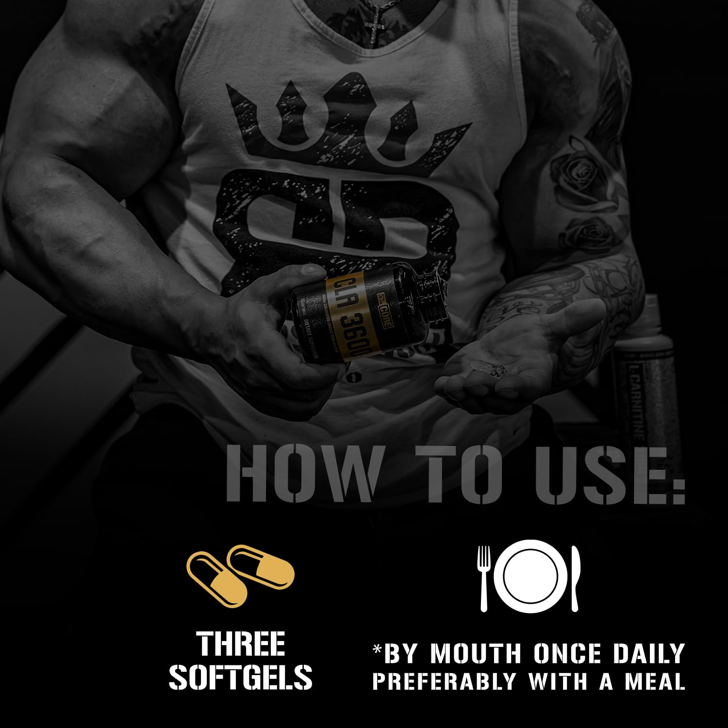 Product stack options with other 5% Core supplements