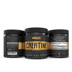 Core Creatine label and branding