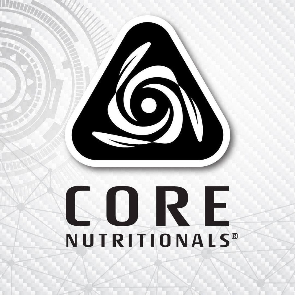 Core Nutritionals black-lightning-packaging shot reinforces premium branding and product clarity.