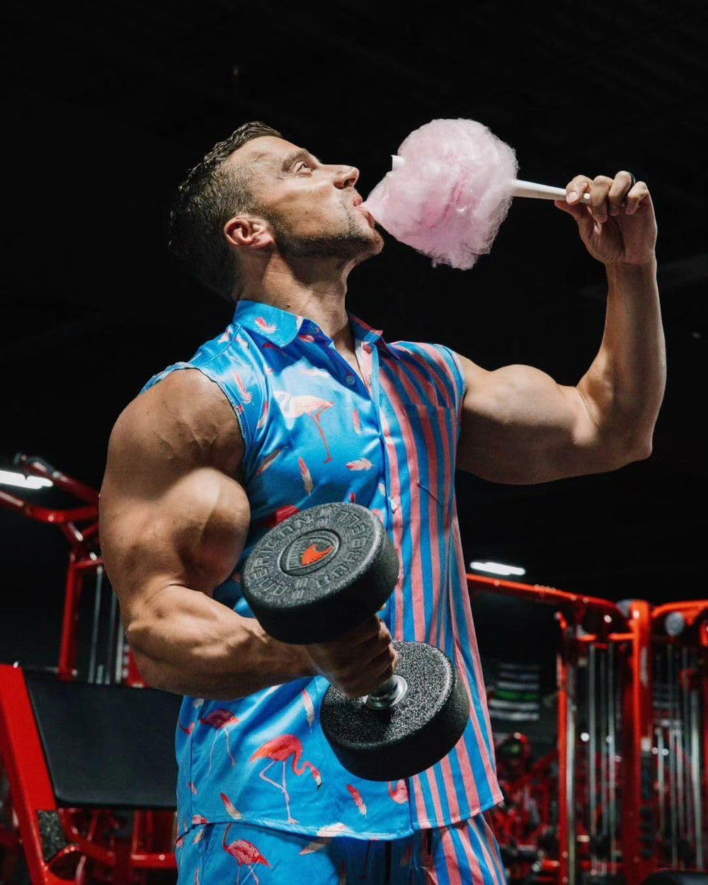 Prepared blue raspberry Fury V2 drink in glass for focused workouts.