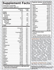Core MRP chocolate caramel candy bar powder image showing ingredients