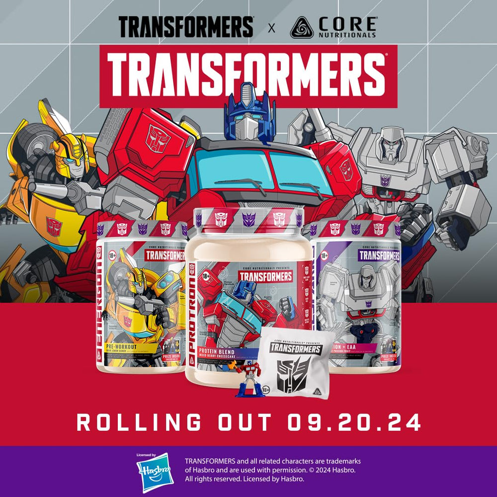 Prize inside adds Transformers fan appeal for Energon Pre packaging.