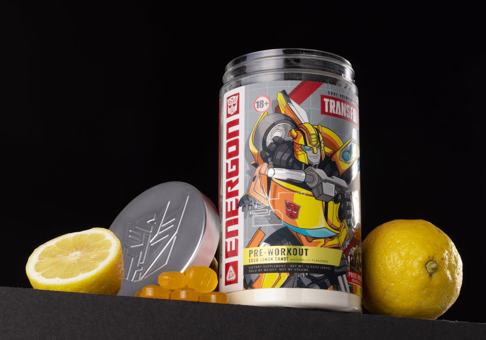 Sour Lemon Candy flavor packaging hints at tasty flavor and motivation.