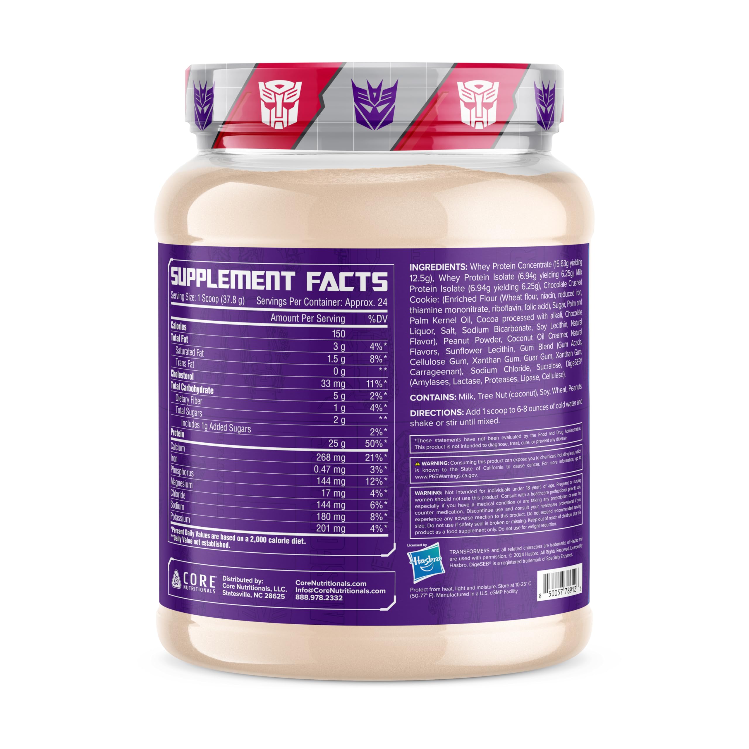 Amino acid profile and BCAA sources