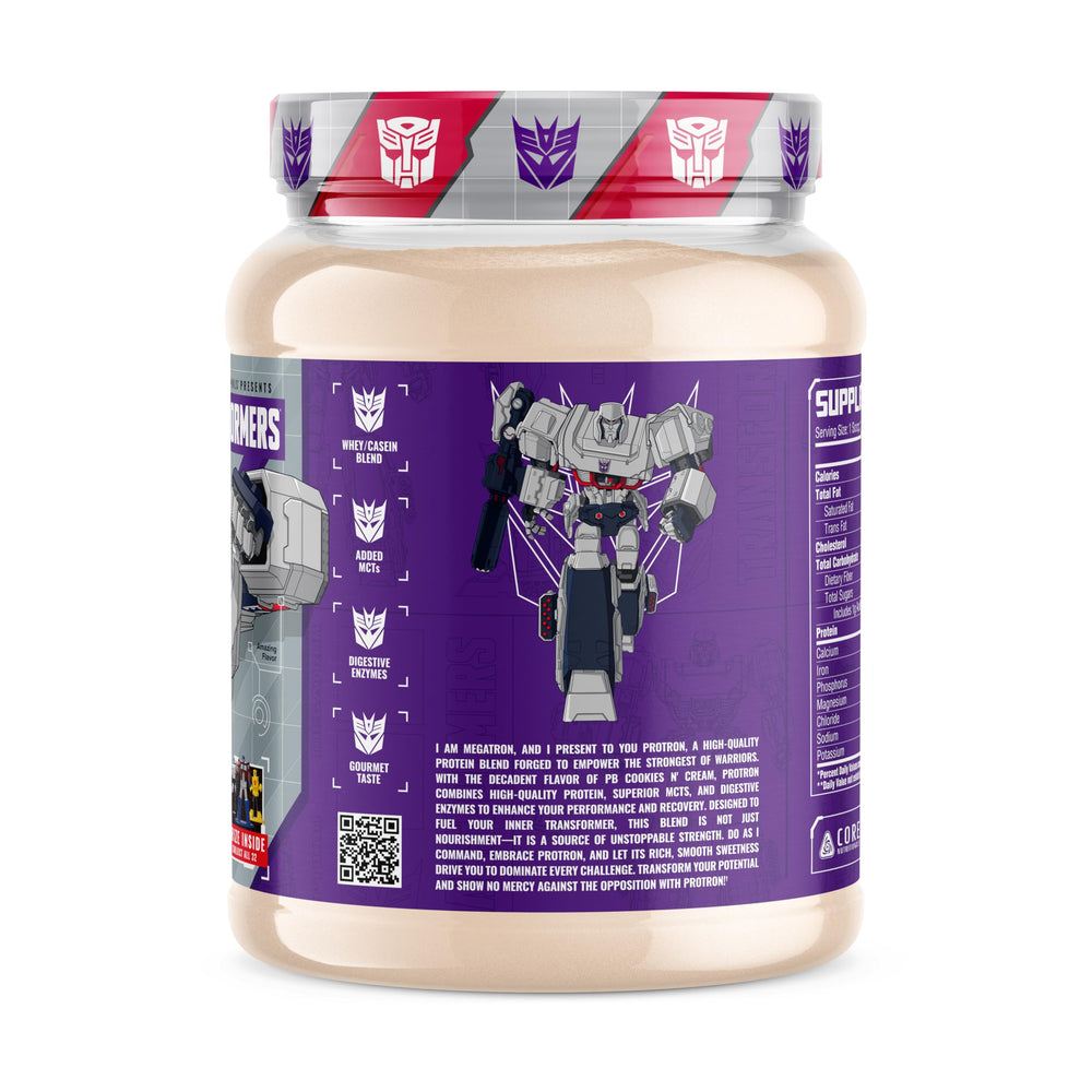 Core Nutritionals Protron protein glass with PB Cookie 'N Cream swirl