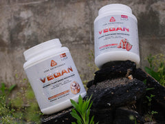 DigeSEB digestive enzymes icon on Core VEGAN packaging
