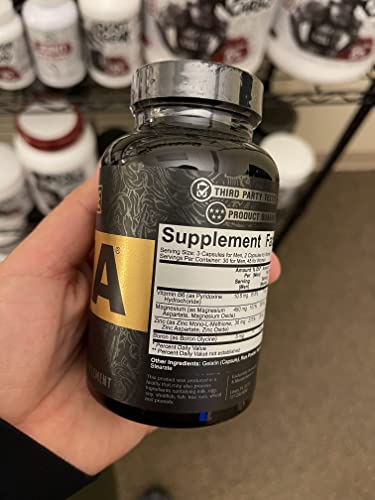Professional product shot of 5% Nutrition Core ZMA