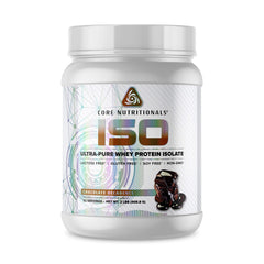 Core ISO Whey Protein Isolate Chocolate Decadence 2 lb - lactose-free, gluten-free, soy-free