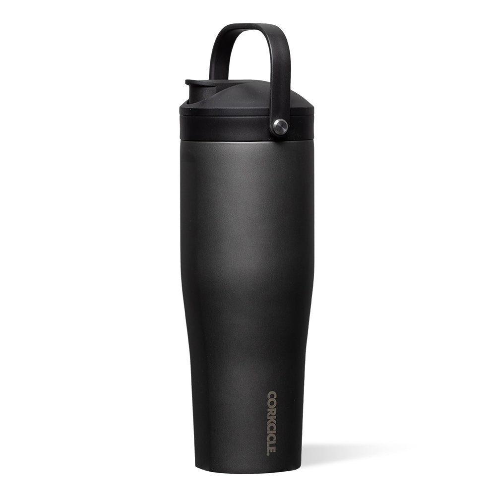 Corkcicle Protein Shaker built-in agitator lid for smooth shakes and infused water.