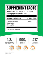 Corn Silk Extract powder serving size 1.2g detail