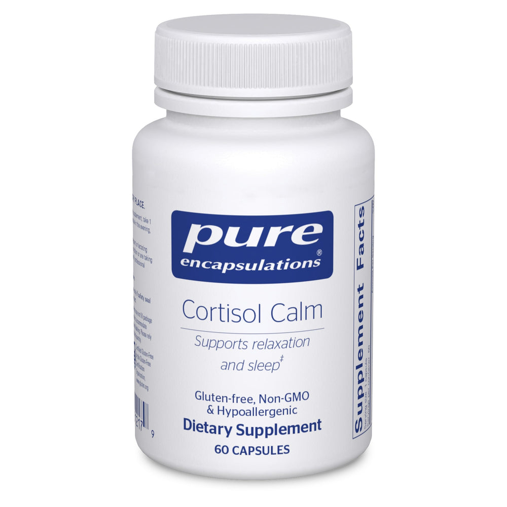 Pure Encapsulations Cortisol Calm 60 capsules bottle - hero image