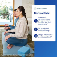 Ashwagandha and L-Theanine ingredients for Cortisol Calm