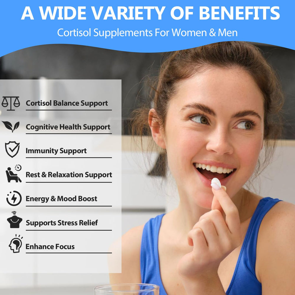 Cortisol Detox Manager softgels packaging laydown