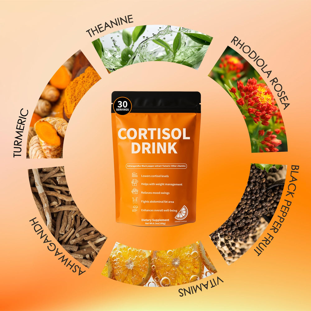 Measuring scoop included with Cortisol Drink Powder