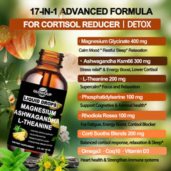 Cortisol reducer liquid dropper being used