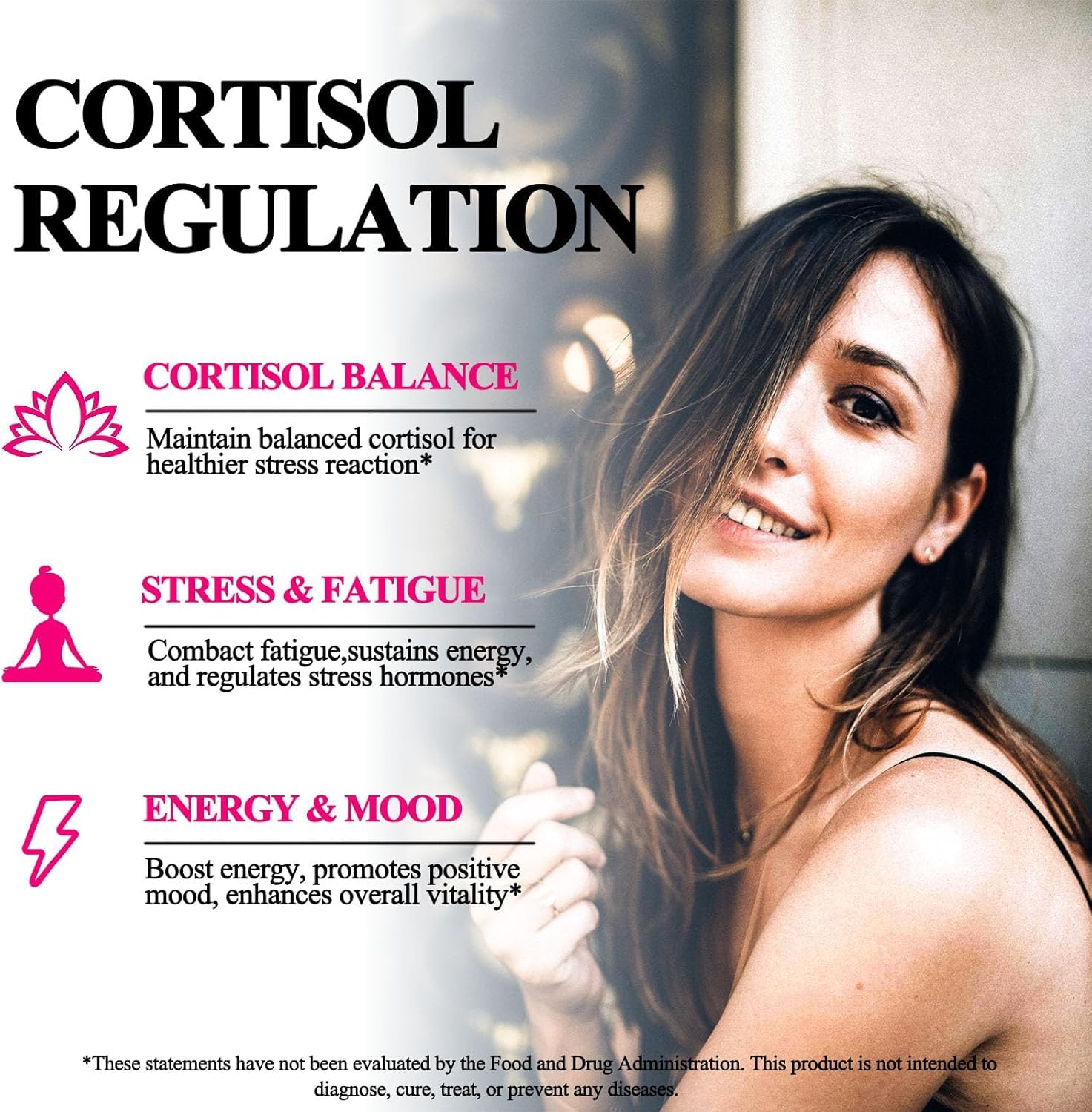 Cortisol detox with 13+ botanicals and vitamins