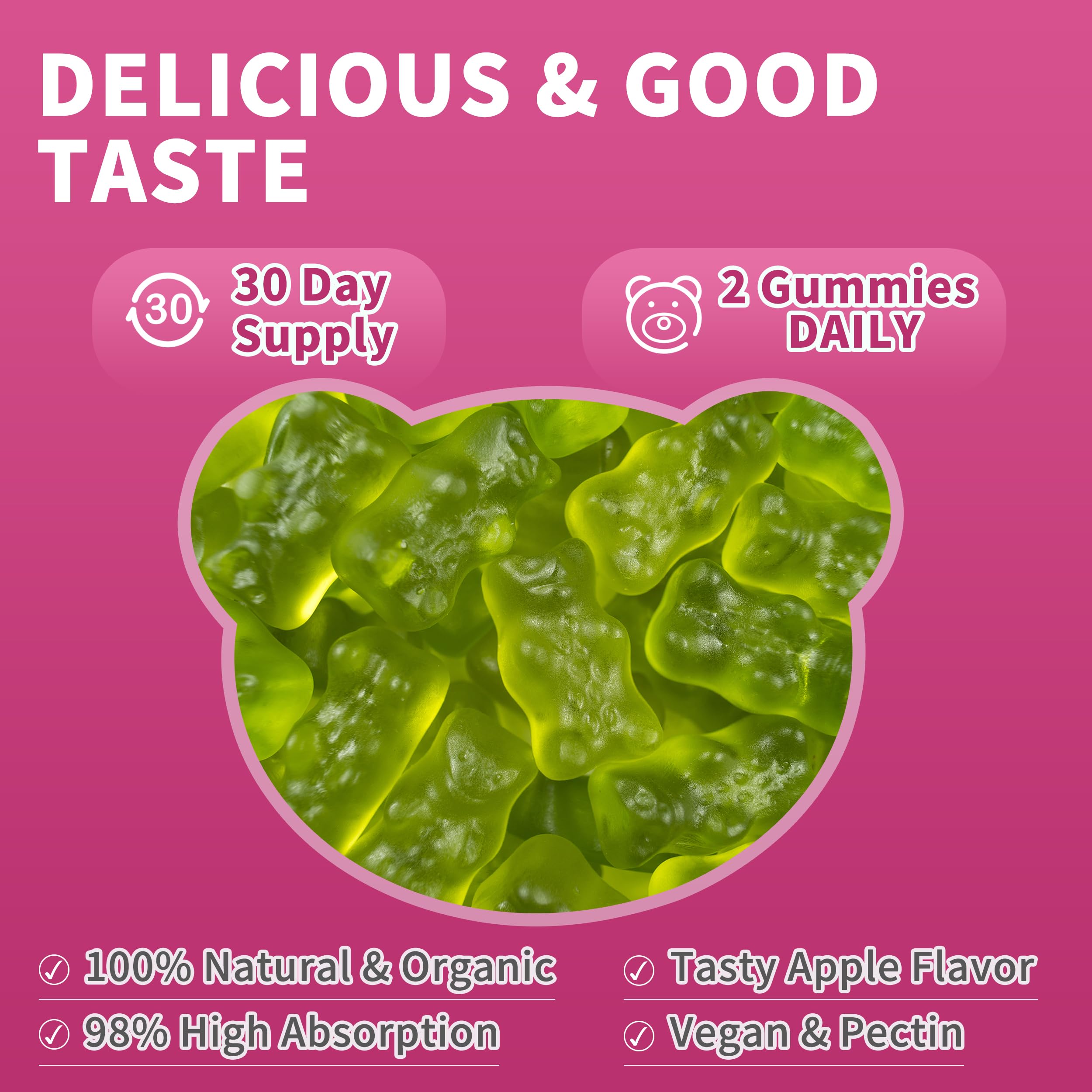 60 count bottle of Cortisol Manager Gummies for Women